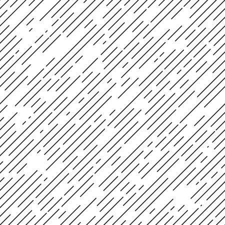 Black and white diagonal stripe background, line design, seamless pattern, vector illustrationのイラスト素材
