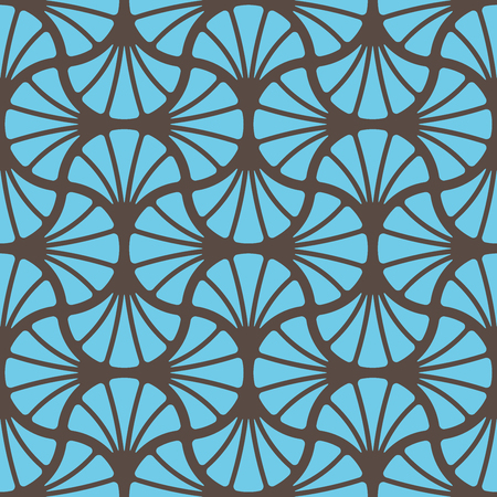 Geometric background, seamless pattern, vector illustration, Art Nouveau designのイラスト素材