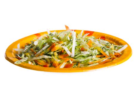 fresh appetizer on the plateの写真素材