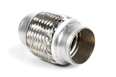 new shine auto spare isolated on whiteの写真素材