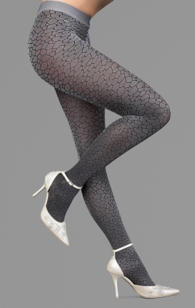 Beautiful woman legs isolated on gray backgroundの写真素材