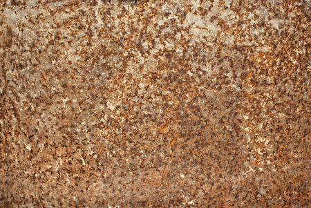 Background texture of Rusted steel. old metal with scratches and corrosionの写真素材