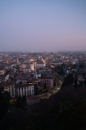Panoramic view of the city.の写真素材