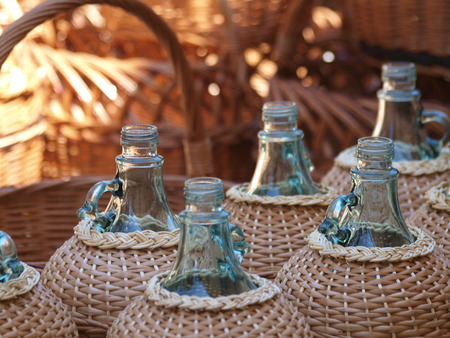 demijohn close upの写真素材