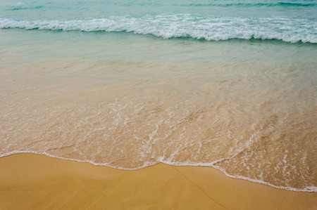Tropical Paradise in Dominican Republic. Vintage photographyの写真素材