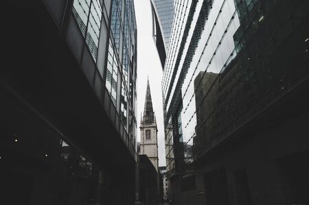 Saint Margaret Pattens Church of England in Londonの写真素材
