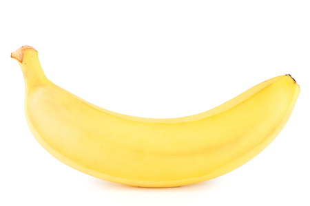 banan on a white backgroundの写真素材