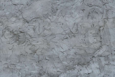 Wall concrete background. Decorative plaster effect on wallの写真素材