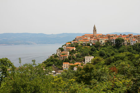 Vrbnik, Krk, Croatiaの写真素材