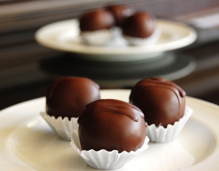 Chocolate Ballの写真素材