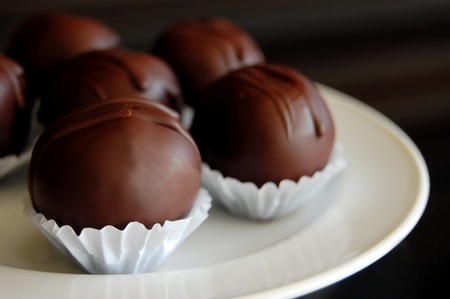 Chocolate Ballの写真素材