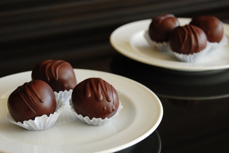 Chocolate Ballの写真素材