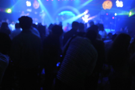 Light blur club partyの写真素材