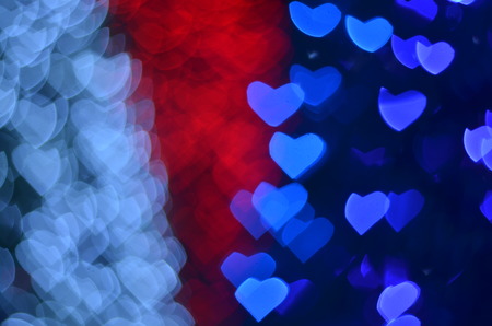 Bokeh Abstract Lightsの写真素材