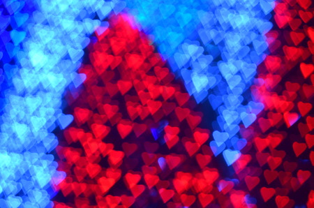 defocused bokeh lights