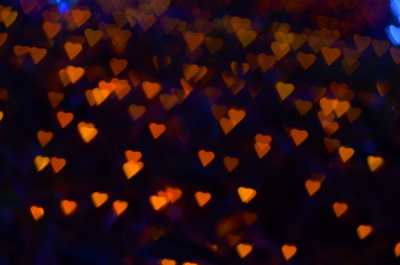 defocused bokeh lightsの写真素材