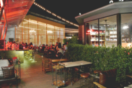 Blur bar in garden.の写真素材