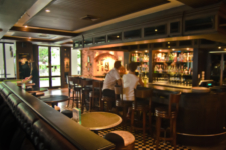 bar is blur for backgroundの写真素材