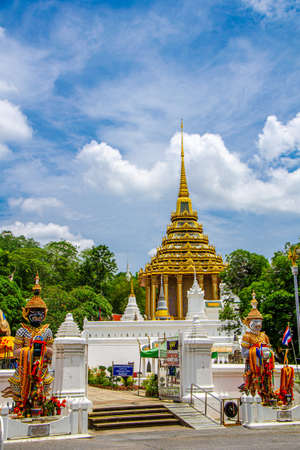Saraburi, Thailand - May 1, 2022: Phrabuddhabat temple, Saraburi, Thailandのeditorial素材