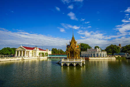Bang Pa-In Royal Palace, Ayutthaya, Thailandのeditorial素材