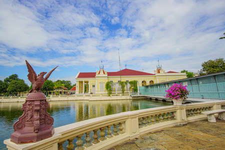 Bang Pa-In Royal Palace, Ayutthaya, Thailandのeditorial素材