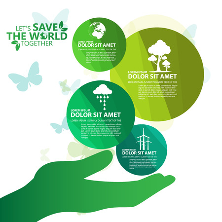 save the worldのイラスト素材