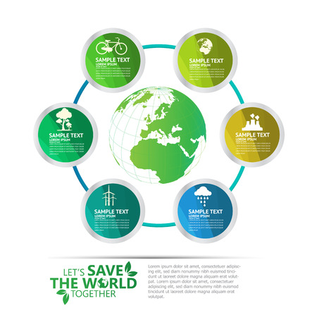 save the worldのイラスト素材