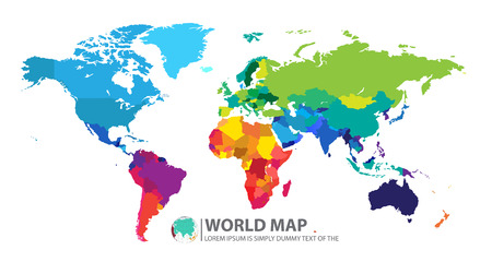 world mapのイラスト素材