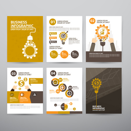 Business infographicのイラスト素材