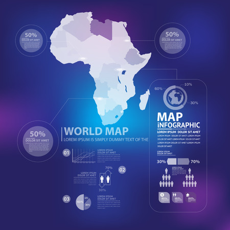 world mapのイラスト素材