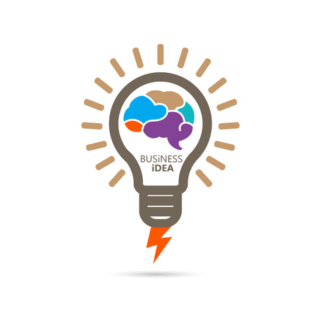 Brainstorming creative ideaのイラスト素材