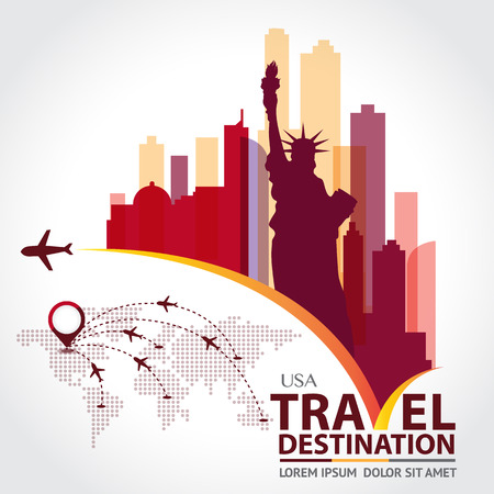 New York vectorのイラスト素材