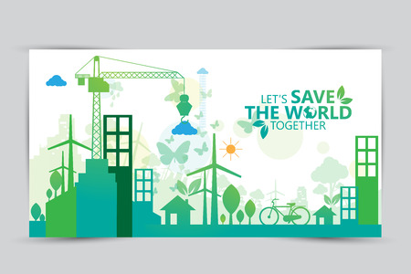 save the worldのイラスト素材