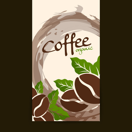 Coffee beansのイラスト素材