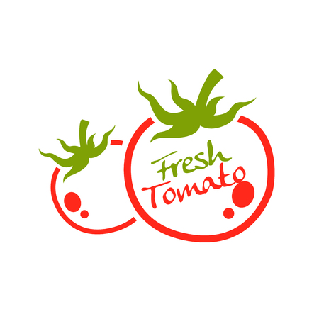 tomato vectorのイラスト素材