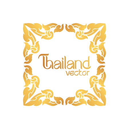 Thai Art Background vectorのイラスト素材