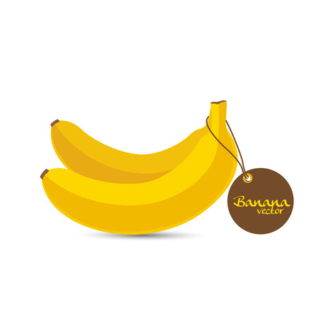 Banana illustrationのイラスト素材