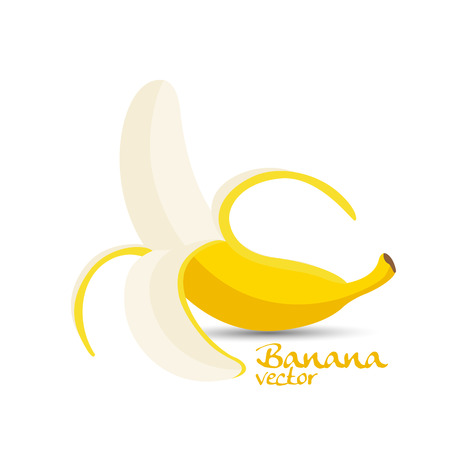 Banana illustrationのイラスト素材