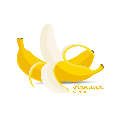 Banana illustrationのイラスト素材