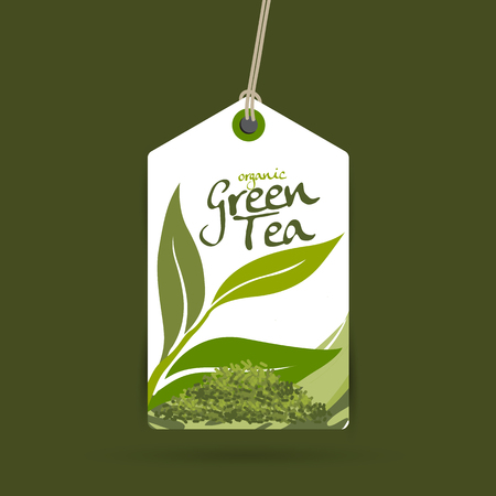 green tea vectorのイラスト素材
