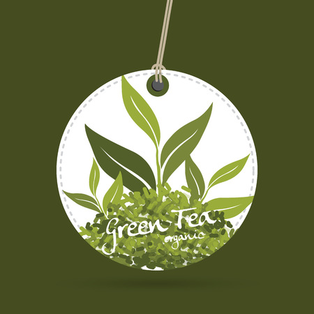green tea vectorのイラスト素材