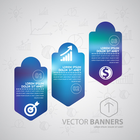 Business infographicのイラスト素材