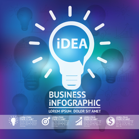 Business infographicのイラスト素材