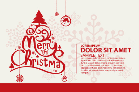 Christmas vector backgroundのイラスト素材