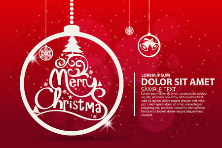 Christmas vector backgroundのイラスト素材