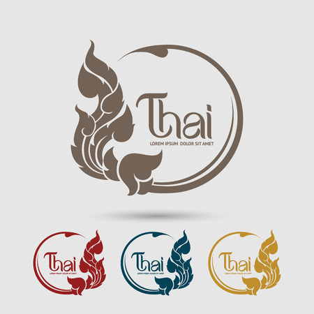Thai Art vectorのイラスト素材