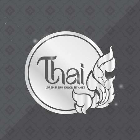 Thai Art vectorのイラスト素材