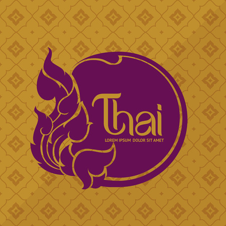 Thai Art vectorのイラスト素材