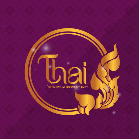 Thai Art vectorのイラスト素材
