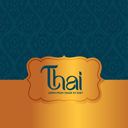 Thai Art vectorのイラスト素材
